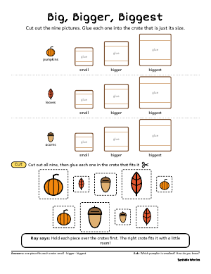 First page of Big, Bigger, Biggest