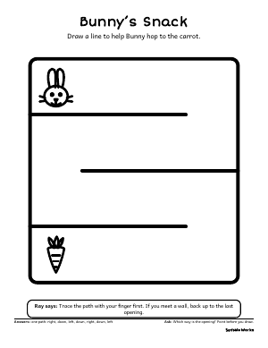First page of Bunny's Snack