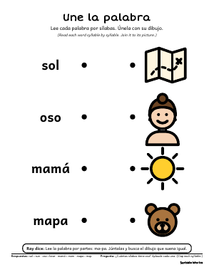 First page of Une la palabra